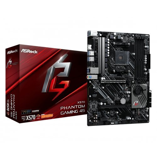 Дънна платка ASRock X570 Phantom Gaming 4S X570_PHANTOM_GAMING_4S (снимка 1)