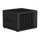 NAS устройство 15-bay Synology NAS server for Small and Medium Business(5 bays on base, expandable to 15 with 2x DX517),  DS1520+ (умалена снимка 4)