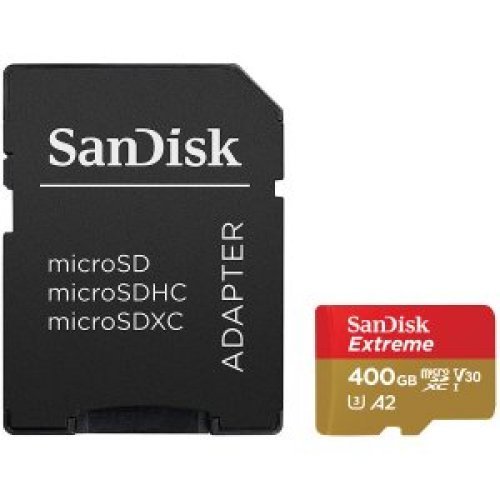 USB флаш памет SanDisk Extreme microSDXC SDSQXA1-400G-GN6MA (снимка 1)