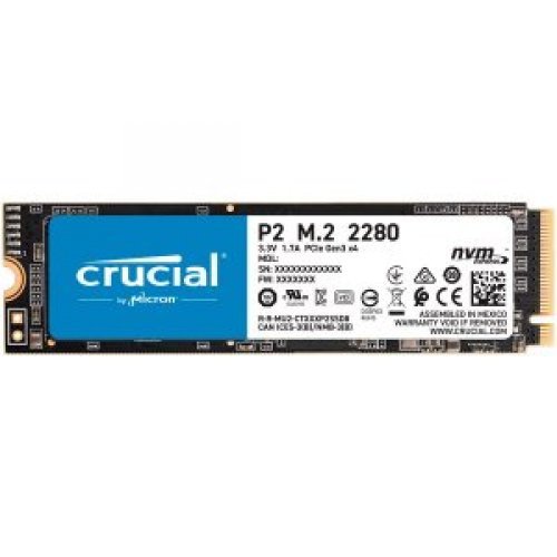 SSD Crucial P2 M.2 NVMe PCIE x CT1000P2SSD8 (снимка 1)