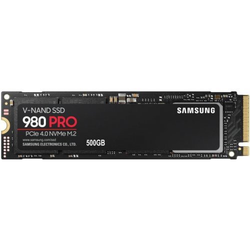 SSD SAMSUNG 980 PRO, 500GB, M.2 Type 2280, MZ-V8P500BW (снимка 1)