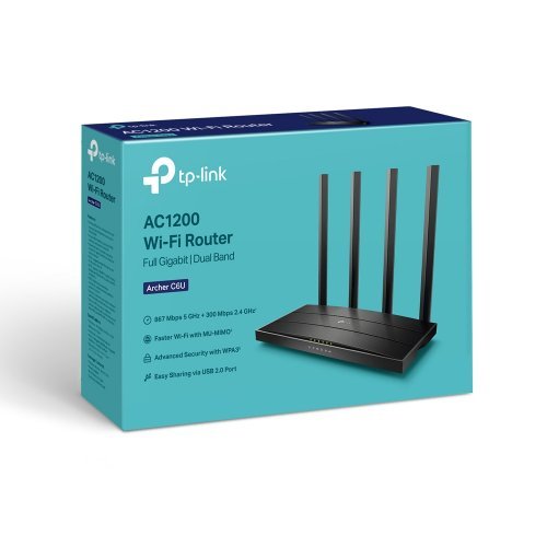 Безжичен рутер TP-Link Archer C6U ArcherC6U (снимка 4)
