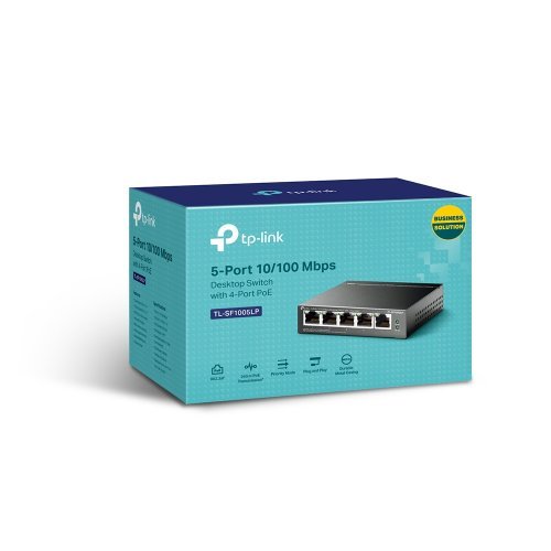 Суич TP-Link TL-SF1005LP TL-SF1005LP(UN) (снимка 3)