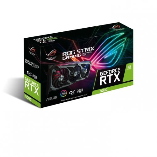 Видео карта Asus ROG-STRIX-RTX3090-O24G-GAMING 90YV0F93-M0NM00 (снимка 4)