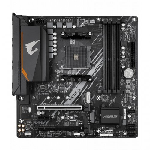 Дънна платка Gigabyte GAB55MAEL-00-G GA-MB-B550M-AORUS-ELITE (снимка 3)