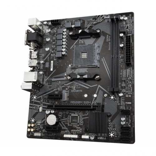 Дънна платка Gigabyte GA-A520M-S2H GA-MB-A520M-S2H (снимка 3)