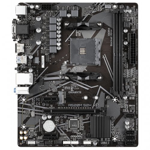Дънна платка Gigabyte GA-A520M-S2H GA-MB-A520M-S2H (снимка 5)