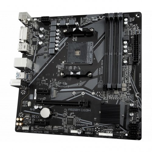 Дънна платка Gigabyte A520M-DS3H GA-A520M-DS3H (снимка 4)