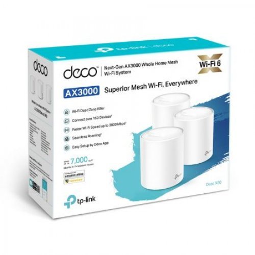MESH система TP-Link Deco X60 Deco X60(3-pack) (снимка 2)
