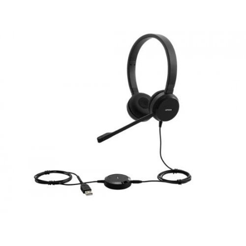 Слушалки Lenovo Wired VOIP Headset 4XD0S92991 (снимка 1)