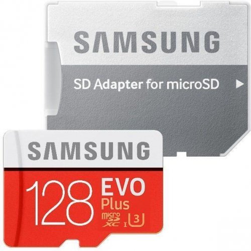 Флаш карта Samsung EVO+ with Adapter MB-MC128HA/EU (снимка 1)