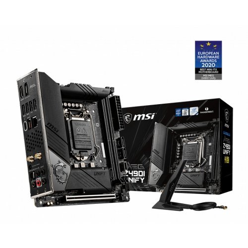 Дънна платка MSI MEG Z490I UNIFY 911-7C77-008 (снимка 1)