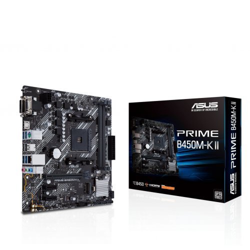 Дънна платка Asus PRIME B450M-K II 90MB1600-M0EAY0 (снимка 1)