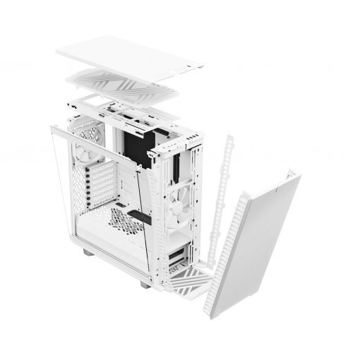 Компютърна кутия Fractal Design Define 7 Compact Light Tempered Glass White FD-C-DEF7C-04 (снимка 16)