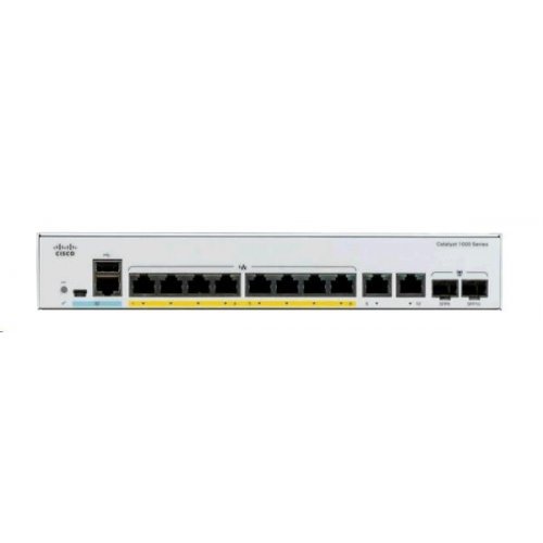 Суич Cisco Catalyst 1000 C1000-8T-2G-L (снимка 2)
