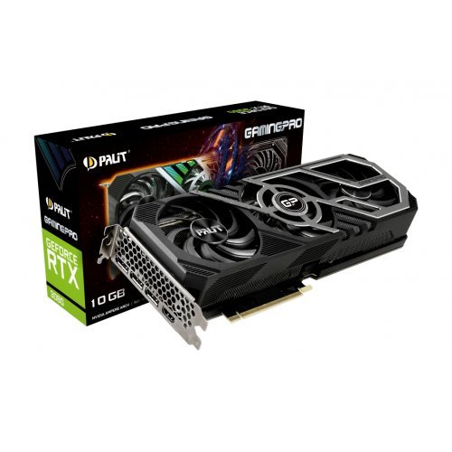 Видео карта Palit GeForce RTX 3080 GamingPro LHR NED30800019IA-132AA (снимка 12)