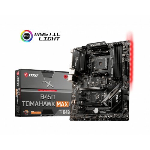 Дънна платка MSI B450 TOMAHAWK MAX II 911-7C02-033 (снимка 1)