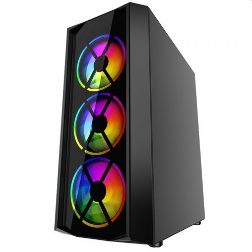 Компютърна кутия PowerCase JX188-17 PCJX18817 (снимка 5)