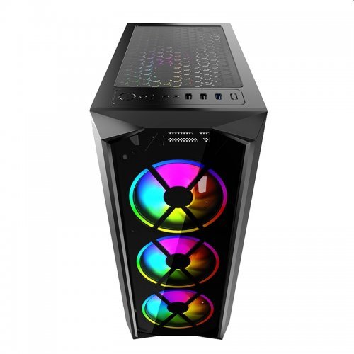 Компютърна кутия PowerCase JX188-17 PCJX18817 (снимка 8)