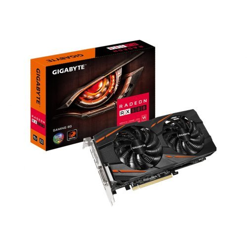 Видео карта Gigabyte Radeon RX 580 GAMING GV-RX580GAMING-8GD 2.0 (снимка 1)