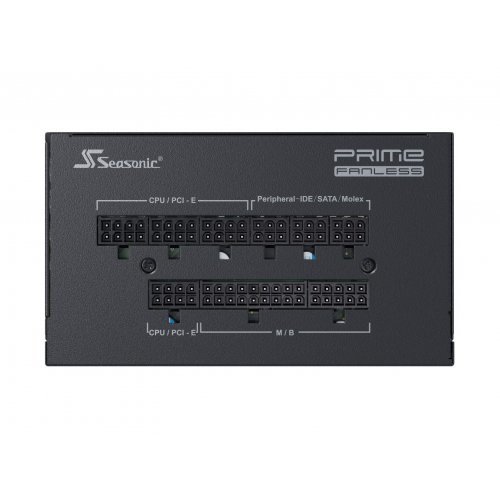 Захранващ блок Seasonic PRIME FANLESS PX-500 (SSR-500PL) 1PL50PFRT3A12X (снимка 8)