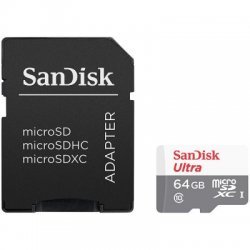 Флаш карта SanDisk Ultra SDSQUNR-064G-GN3MA