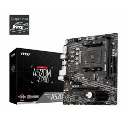 Дънна платка MSI A520M-A PRO 911-7C96-0