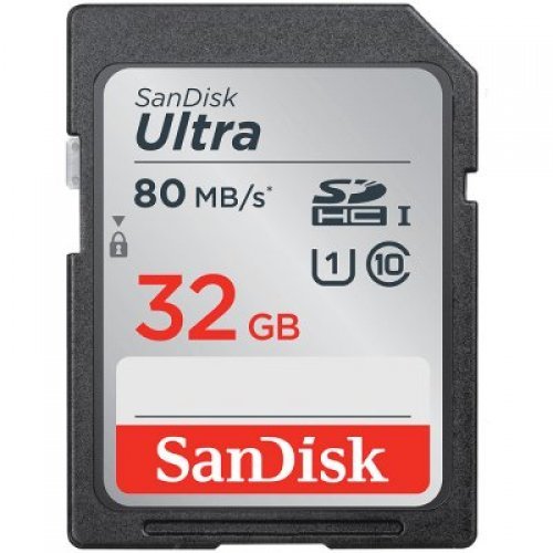 Флаш карта SanDisk Ultra SDSDUN4-032G-GN6IN (снимка 1)
