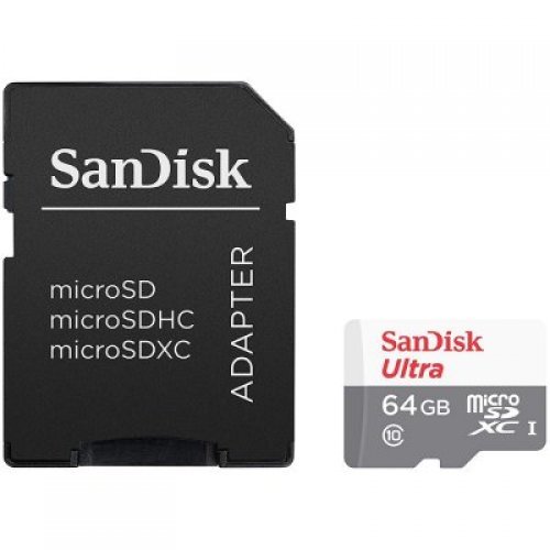 Флаш карта SanDisk Ultra SDSQUNR-064G-GN3MA (снимка 1)