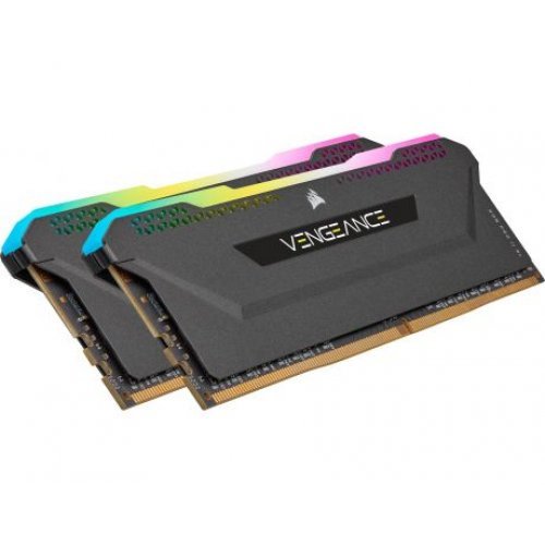 RAM памет Corsair VENGEANCE RGB PRO SL CMH16GX4M2D3600C18 (снимка 1)