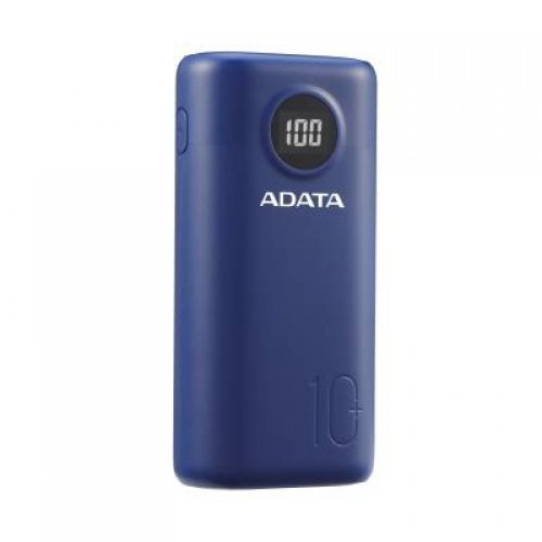 Мобилна батерия Adata P10000QCD Blue AP10000QCD-DGT-CDB (снимка 1)