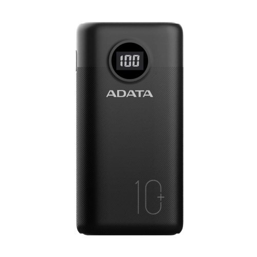 Мобилна батерия Adata P10000QCD Black AP10000QCD-DGT-CBK (снимка 1)