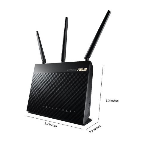 Безжичен рутер Asus RT-AC68U V3 90IG00C3-MN3G00 (снимка 4)