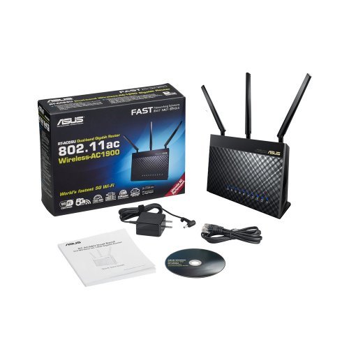 Безжичен рутер Asus RT-AC68U V3 90IG00C3-MN3G00 (снимка 7)