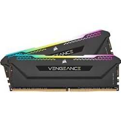 RAM памет Corsair VENGEANCE RGB Pro SL Black CMH16GX4M2E3200C16