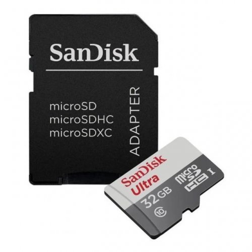 Флаш карта SanDisk Ultra SD-SDSQUNR-032G-GN3MA (снимка 1)