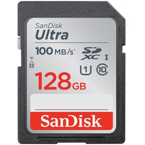 Флаш карта SanDisk Ultra SD-SDUNR-128G-GN6IN (снимка 1)