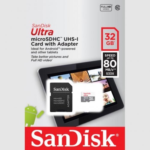 Флаш карта SanDisk SDSQUNS-032G-GN6TA SD-SDQUNS-032G-GN6TA (снимка 1)