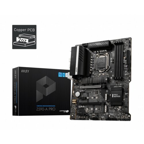 Дънна платка MSI Z590-A PRO 911-7D09-002 (снимка 1)