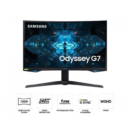 Монитор Samsung 27G75 LC27G75TQSRXEN (снимка 4)