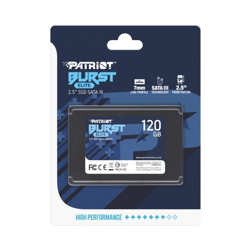 SSD Patriot Burst Elite PBE120GS25SSDR (снимка 6)