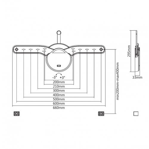 Стойки и стендове > NewStar LED-W600BLACK (снимка 3)