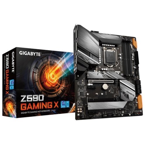 Дънна платка Gigabyte Z590 GAMING X 1.0 GAZ59GX-00-G (снимка 1)