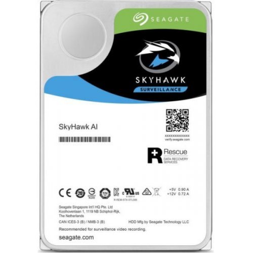 Твърд диск Seagate 16TB SkyHawk, ST16000VE002, SATA3, 3.5'', 7200rpm, 256MB (снимка 1)