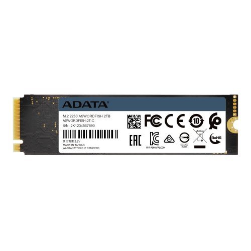 SSD Adata SWORDFISH M.2 PCIe ASWORDFISH-2T-C (снимка 5)