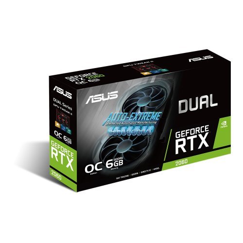 Видео карта Asus Dual GeForce RTX 2060 OC edition EVO 6GB GDDR6 DUAL-RTX2060-O6G-EVO (снимка 5)