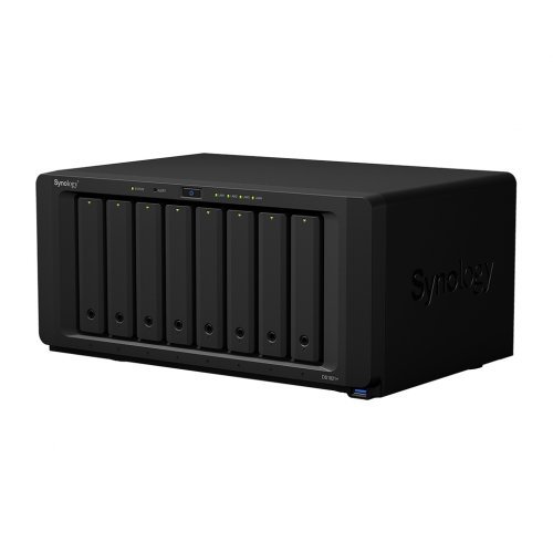 NAS устройство 18-bay Synology NAS server for Small and Medium Business(6 bays on base, expandable to 16 with 2x DX517), Extended Warranty +2 years, DS1821+EW (снимка 1)