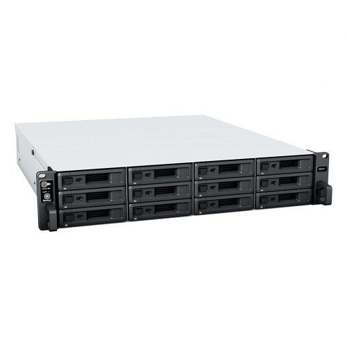 NAS устройство 24-bay Synology NAS Server for  Small and Medium Business( 12 bays on base, expandable to 24 with RX1217/RX1217RP) , 2U Rackmount RS2421+ (снимка 1)