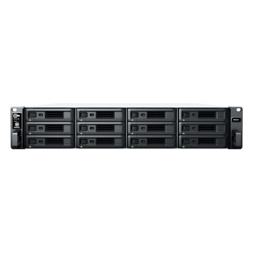 NAS устройство 24-bay Synology NAS Server for  Small and Medium Business( 12 bays on base, expandable to 24 with RX1217/RX1217RP) , redundant PSU, 2U Rackmount RS2421RP+ (снимка 1)