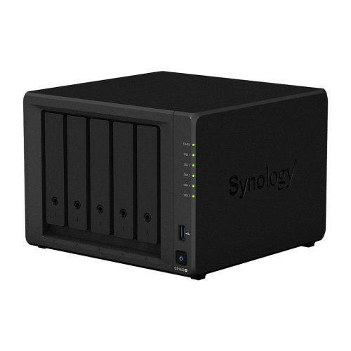 NAS устройство 15-bay Synology NAS server for Small and Medium Business(5 bays on base, expandable to 15 with 2x DX517),  DS1520+ 60 месеца гаранция (снимка 1)